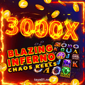 Blazing Inferno Chaos Reels slot game from taya01 Philippines