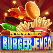 Burger Jenga Lock 2 Spin slot game image from taya01